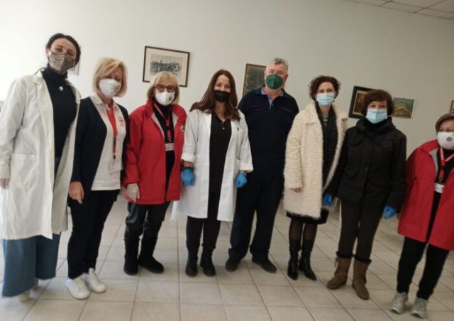 Αιμοδοσία κατοίκων Αμπελώνα